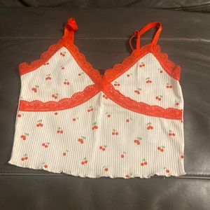 Divided cherry top size small